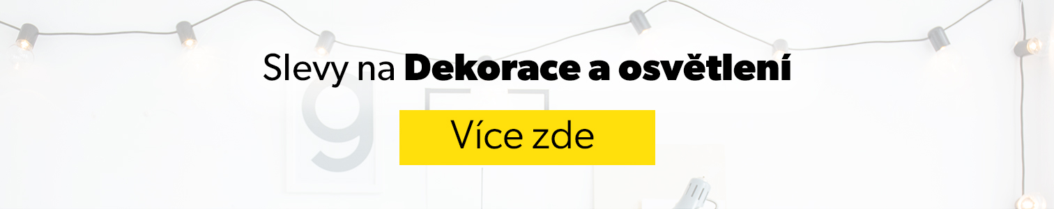 Výprodej dekoračních doplňků